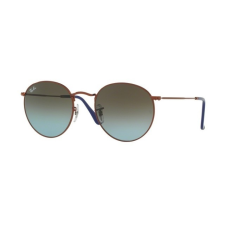 Ray-Ban RB3447 900396 ROUND METAL SHINY DARK BRONZE BLUE GRADIENT BROWN napszemüveg napszemüveg