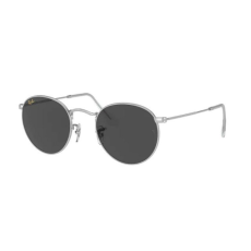 Ray-Ban RB3447 9198B1 ROUND METAL SILVER DARK GREY napszemüveg