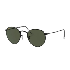 Ray-Ban RB3447 919931 ROUND METAL BLACK G-15 GREEN napszemüveg