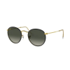 Ray-Ban RB3447JM 919671 ROUND FULL COLOR BLACK ON LEGEND GOLD GREY GRADIENT napszemüveg