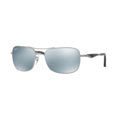 Ray-Ban RB3515 004/Y4 GUNMETAL GREEN MIRROR SILVER POLARnapszemüveg