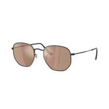 Ray-Ban RB3548N 002/93 HEXAGONAL Black Brown Mirror Bronze napszemüveg napszemüveg