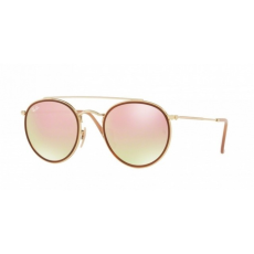Ray-Ban RB3647N 001/7O GOLD GRADIENT BROWN MIRROR PINK napszemüveg