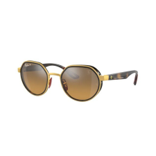 Ray-Ban RB3703M F076A2 MATTE ARISTA BROWN MIRROR GREY POLARIZED CHROMANCE napszemüveg napszemüveg