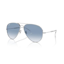 Ray-Ban RB3825 003/3F OLD AVIATOR SILVER CLEAR/BLUE GRADIENT napszemüveg napszemüveg