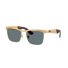 Ray-Ban RB3875 92763R WAYFARER DELUXE Sandblasted Legend Gold Dark Blue Polar napszemüveg