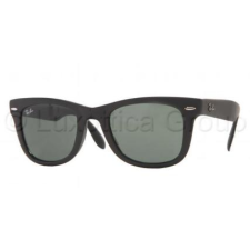 Ray-Ban RB4105 601S MATTE BLACK CRYSTAL GREEN FOLDING WAYFARER napszemüveg napszemüveg