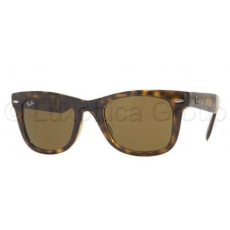 Ray-Ban RB4105 710 LIGHT HAVANA CRYSTAL BROWN FOLDING WAYFARER napszemüveg