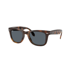 Ray-Ban RB4105 710/R5 FOLDING WAYFARER Havana Blue napszemüveg