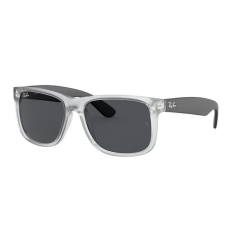 Ray-Ban RB4165 651287 JUSTIN RUBBER TRANSPARENT DARK GREY napszemüveg