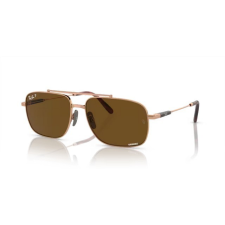Ray-Ban RB8096 9266AN MICHAEL TITANIUM LIGHT BROWN POLARIZED BROWN CHROMANCE napszemüveg napszemüveg