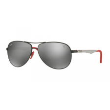 Ray-Ban RB8313M F0096G FERRARI COL. BLACK GREY MIRROR SILVER napszemüveg napszemüveg