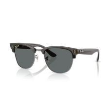Ray-Ban RBR0504S 670781 CLUBMASTER REVERSE TRANSPARENT DARK GREY ON GUNMETAL POLARIZED DARK GREY napszemüveg