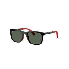 Ray-Ban RJ9084S 713171 Black On Rubber Red Dark Green napszemüveg napszemüveg