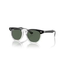 Ray-Ban RJ9098S 715871 BLACK ON TRANSPARENT DARK GREEN gyermek napszemüveg napszemüveg