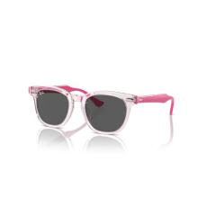 Ray-Ban RJ9098S 716487 TRANSPARENT PINK DARK GREY gyermek napszemüveg