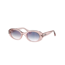 Ray-Ban RJ9141S 7218U0 Transparent Pink Clear Gradient Blue Mirror Red napszemüveg