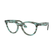 Ray-Ban RX2241V 8362 WAYFARER WAY Striped Transparent Green DEMO LENS szemüveg szemüvegkeret