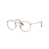 Ray-Ban RX3447V 3094 ROUND METAL Rose Gold DEMO LENS szemüveg