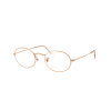 Ray-Ban RX3547V 3094 OVAL Rose Gold DEMO LENS szemüveg