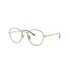 Ray-Ban RX3582V 2945 DAVID Havana On Gold DEMO LENS szemüveg