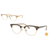 Ray-Ban RX5154 8294 CLUBMASTER Photo Waves Brown DEMO LENS szemüveg