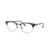 Ray-Ban RX5154 8374 CLUBMASTER Striped Blue DEMO LENS szemüveg