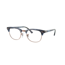 Ray-Ban RX5154 8374 CLUBMASTER Striped Blue DEMO LENS szemüveg szemüvegkeret