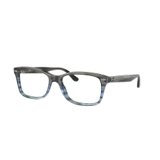 Ray-Ban RX5428 8254 Striped Grey & Blue Demo Lens szemüveg szemüvegkeret
