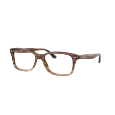 Ray-Ban RX5428 8255 Striped Brown & Green Demo Lens szemüveg szemüvegkeret