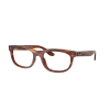 Ray-Ban RX5489 2144 BALORETTE Striped Havana DEMO LENS szemüveg