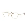 Ray-Ban RX6552 2993 Pale Gold DEMO LENS szemüveg