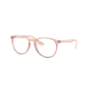 Ray-Ban RX7046 8338 ERIKA Transparent Pink Demo Lens szemüveg
