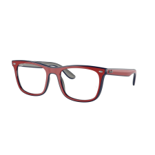Ray-Ban RX7209 8215 Red Blue Grey DEMO LENS szemüveg szemüvegkeret