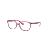 Ray-Ban RY1598 3777 Transparent Red DEMO LENS szemüveg