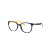 Ray-Ban RY1631 3937 Dark Blue On Yellow DEMO LENS szemüveg