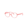 Ray-Ban RY1905 3982 Transparent Light Pink DEMO LENS szemüveg