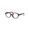 Ray-Ban RYA1981 7529 Black & Red DEMO LENS szemüveg