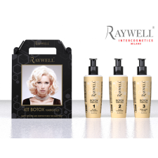  Raywell HAJBOTULIN HAIRGOLD Kit csomag hajbotox 2db a második 50% kedvezménnyel kozmetikai ajándékcsomag