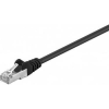 RB-LAN Goobay 68664 F/UTP Cat5e RJ45 Patch kábel 7.5m - Fekete ( )