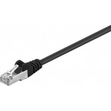 RB-LAN Goobay 68664 F/UTP Cat5e RJ45 Patch kábel 7.5m - Fekete ( ) kábel és adapter