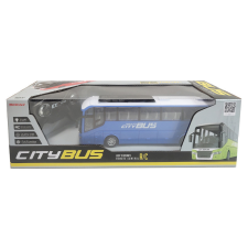  RC busz, 4 csatornás, akkus 28 cm távirányítós modell
