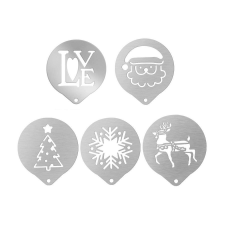  RCK Cappuccino, sütemény díszítő sablon, karácsonyi, 1db 13294 konyhai eszköz