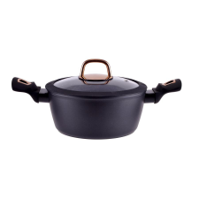  RCK Golden Line tapadásmentes alumínium lábas üvegfedővel 20cm, 3,2L, indukciós 10430 edény