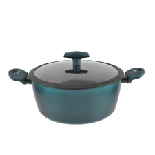  RCK Sea Line tapadásmentes alumínium lábas üvegfedővel 24cm, 4L, indukciós 15250 edény