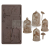 Re-Design with Prima Redesign with Prima Enchanted Shroom Öntőforma 5″X8″ Décor Mould (1 db)