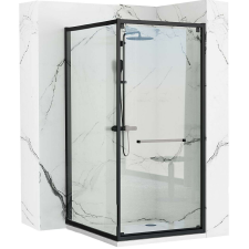  Rea Space IN Sarok Zuhanykabin - Fekete - 80x100 cm kád, zuhanykabin