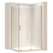 Rea Zuhanykabin REA Montana Gold Brush 130x90 kád, zuhanykabin