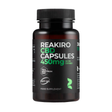 REAKIRO teljes spektrumú lágyzselatin kapszula 30db 450mg vitamin és táplálékkiegészítő
