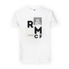 Real Madrid A Real Madrid modern fehér pólója - S férfi póló